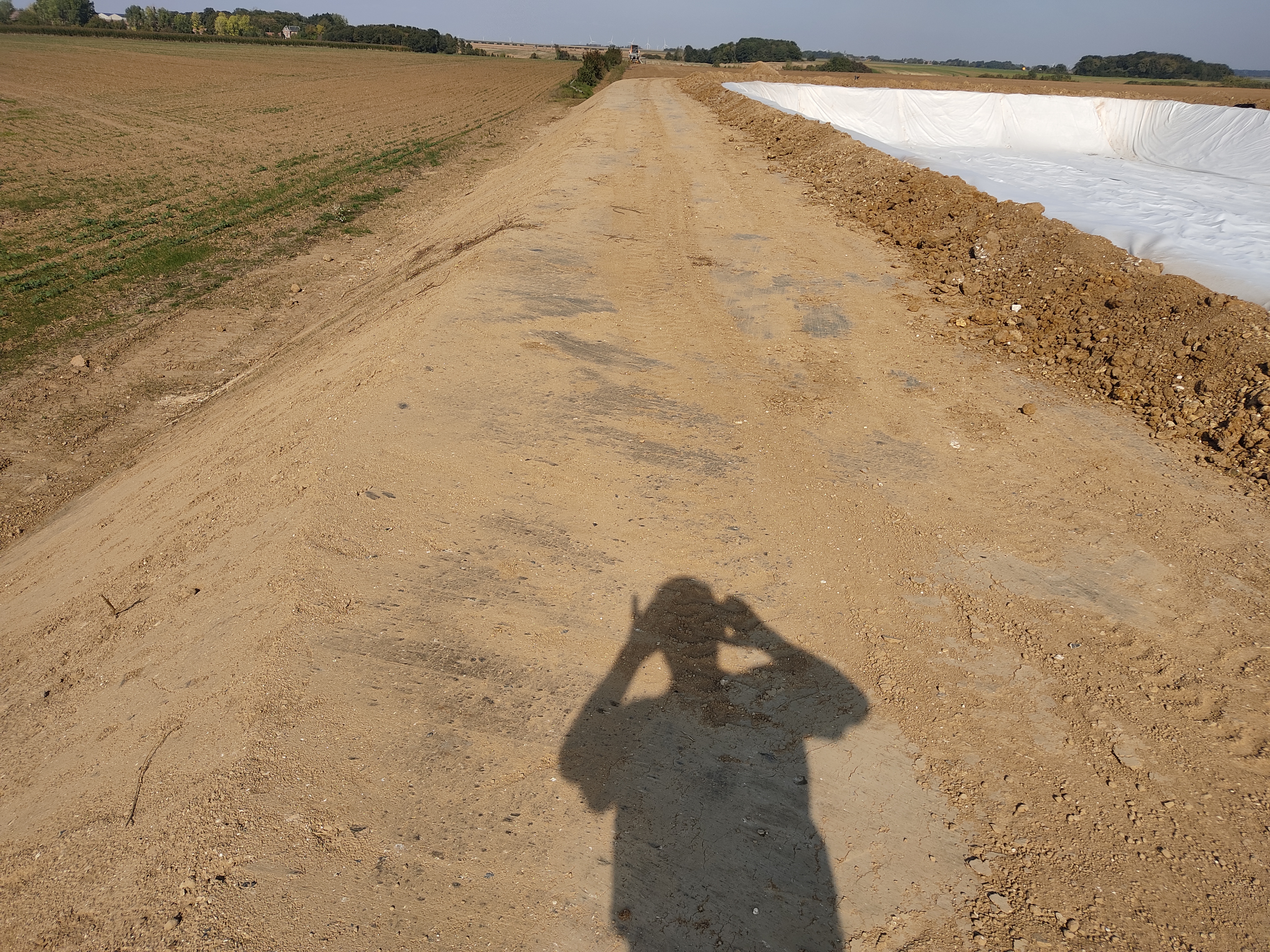 LAGUNE DE STOCKAGE DE DIGESTATS. DPT 80